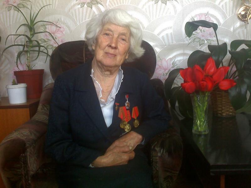 Н. А. Фокина в день своего 80-летнего юбилея