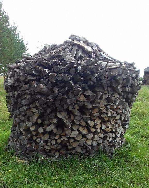 Поленница по-монастырски
