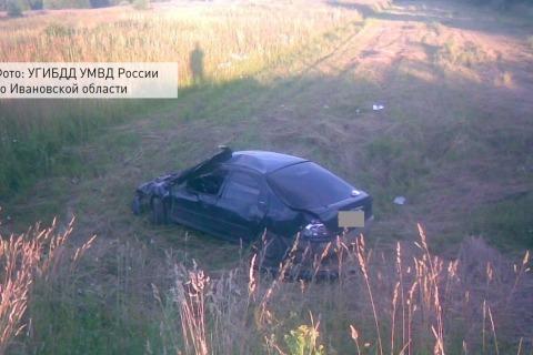 В Юрьевецком районе «Форд Мондео» вылетел в кювет