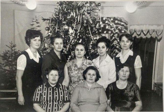 Коллектив детского сада, 1975 год