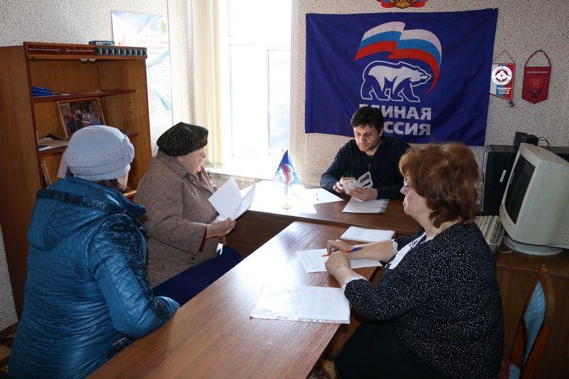 Встреча главы района с населением
