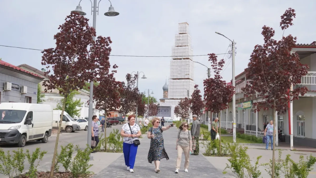 Продолжается реставрация Юрьевецкой Колокольни – доминанты старинного города на Волге