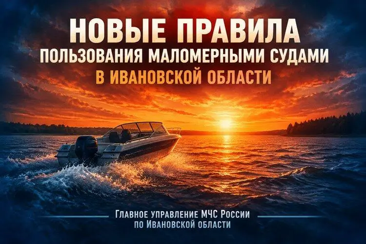 Новые правила пользования маломерными судами в Ивановской области