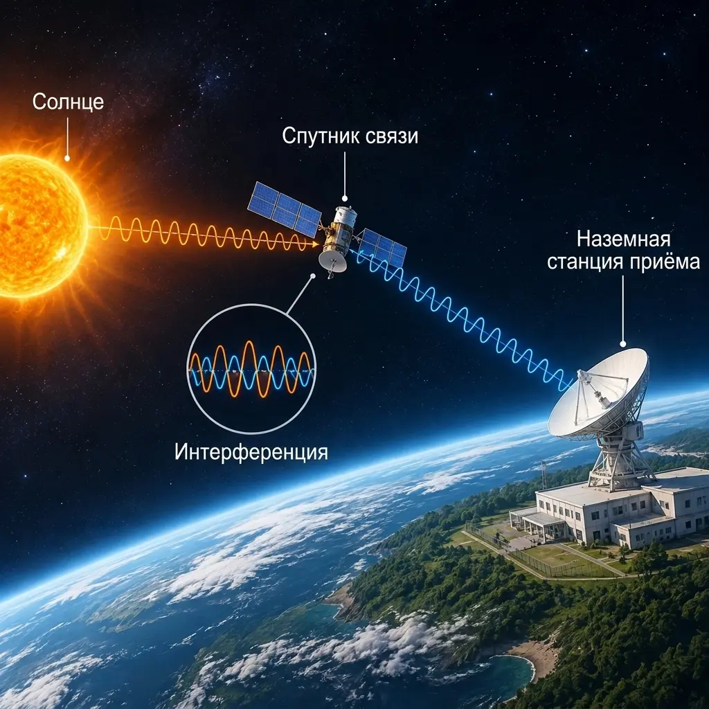 Солнечный привет: осенняя интерференция не окажет влияния на трансляцию ТВ и радио